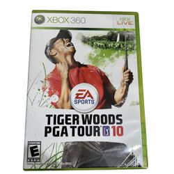 Xbox360 Tiger Woods PGA Tour 10.  (CIB)
