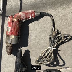 Set Of Drills And cordless tools 