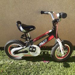 Royal Alloy BMX Freestyle Aluminum Low Profile 12" Kids Toddler Mini Bike Bicycle + Training Wheels