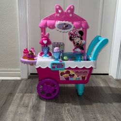 Minnie Mouse Ice Cream Cart