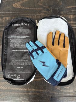 Bruce Bolt Batting Gloves Youth XL