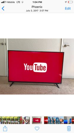 Brand new 55” Vizio smart tv