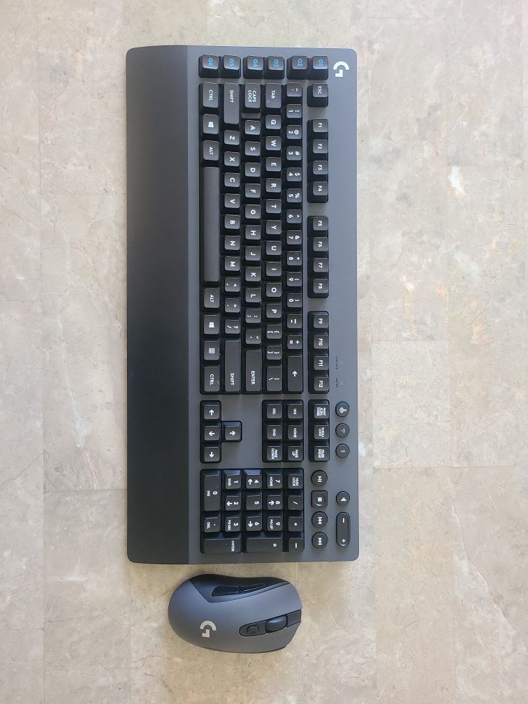 Logitech G613 & G603 Wireless Keyboard + Mouse