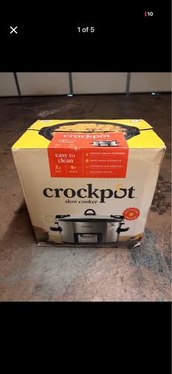 Crock-Pot 7QT Programmable Cook & Carry Slow Cooker