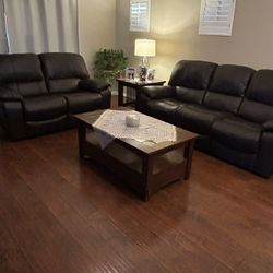 Reclining Couch And sofa 