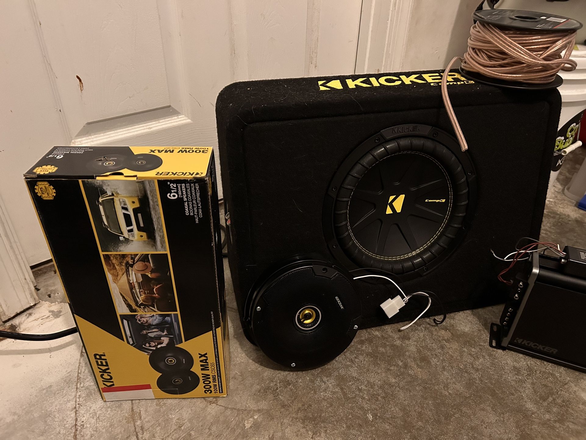 Kicker Car Audio Speaker Starter System