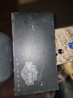 Harley Davidson cribbage game