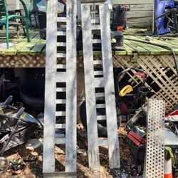 7 Foot Aluminum Trailer  Ramps! $150!!