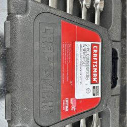 Craftsman 5-Piece Combination Wrench Set – SAE (Inch)