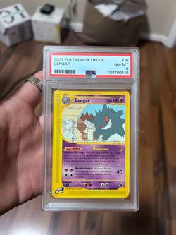 PSA 8 Gengar 2003 Pokemon Skyridge #10