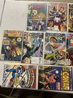 Dc And Marvel Comic Books