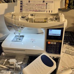 Juki HZL-DX7 Sewing Machine - Barely Used!