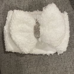 Babygirl White Headband 