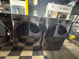 LG ThinQ washer and dryer