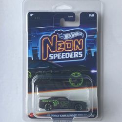 Hot Wheels Neon Speeders ‘15 Dodge Challenger SRT Hellcat #6/8 NEW