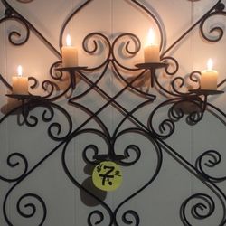Iron-Work  CANDLE HOLDER