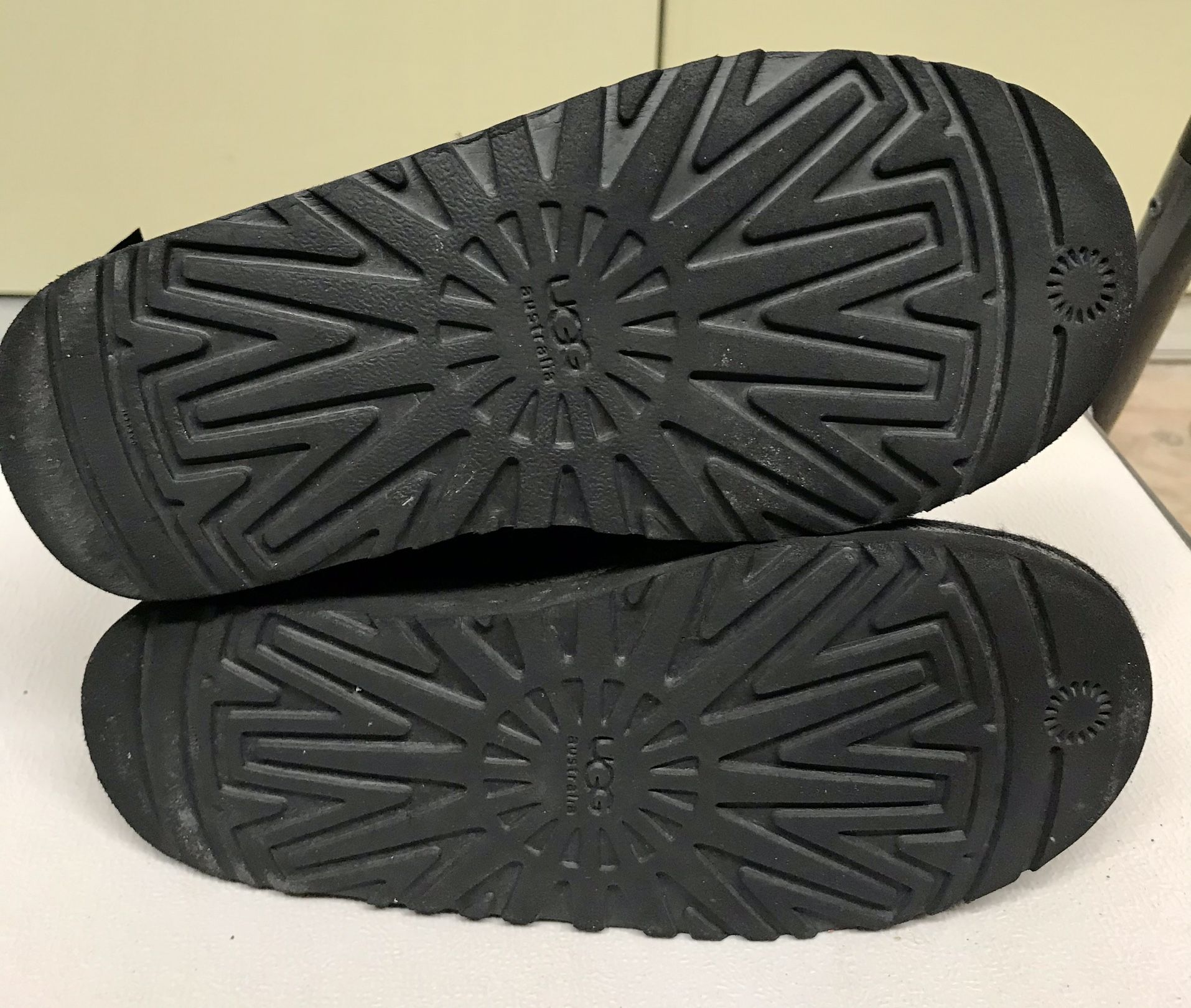 Black Ugg Boots With Bows Size 3