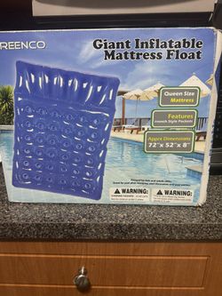 Greenco Giant Inflatable Mattress Float