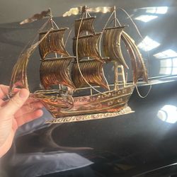 Tin Pirate Ship 