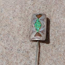 Very Nice, Vintage Turquoise Stick Pin,  Asking $10. Please Message Me If You're Interested.  