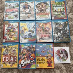Nintendo Wiiu Wii U Games 15 Each