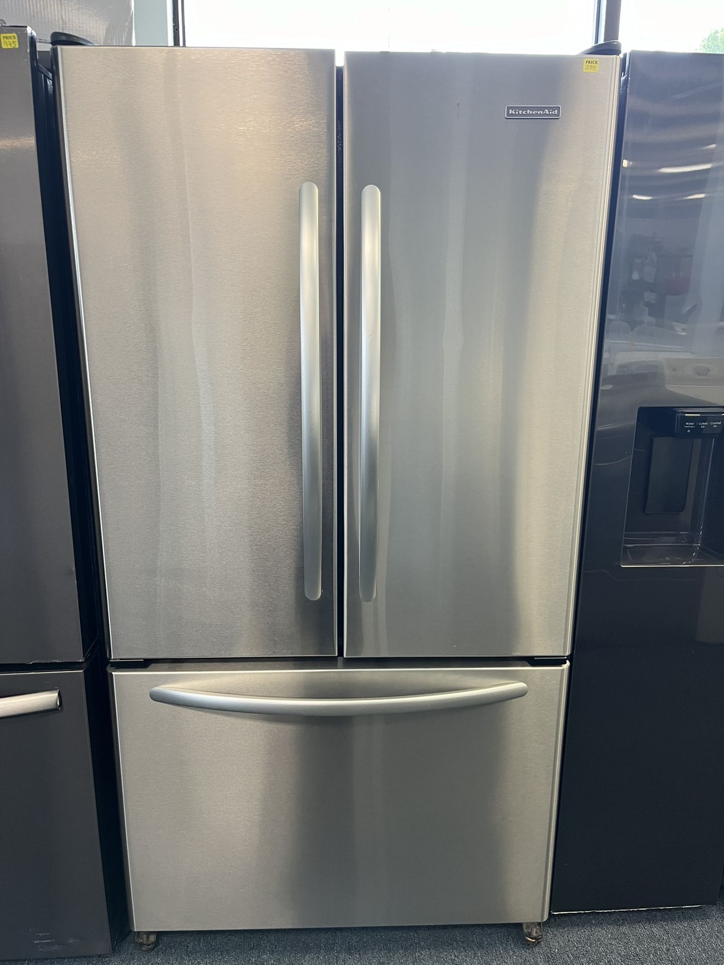 KirtchenAid Refrigerator Stainless Steel