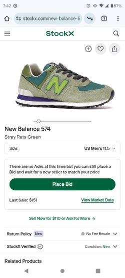 New Balance Stray Rats Green