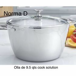 Olla de 9.5 qts cook solution nueva en su caja 🌺 princess house 🌺