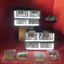 Chevy C/k  1994.  1998 Headlights.