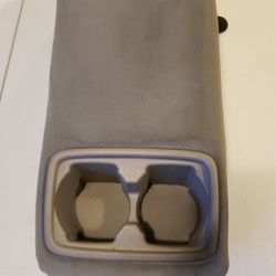 2007-2010 Grey Toyota Camry Rear Arm rest Cup Holder