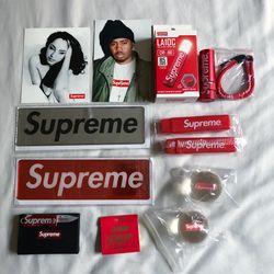 Supreme Accessories and Stickers