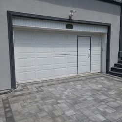 Garage Door With Walk through Door