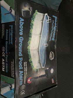 Brand new open box above ground pool alarm