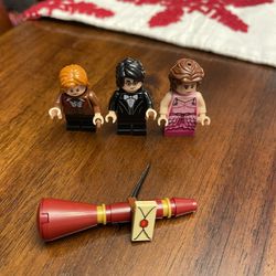 LEGO Harry Potter Yule Ball Harry, Ron, & Hermione Mini Figures
