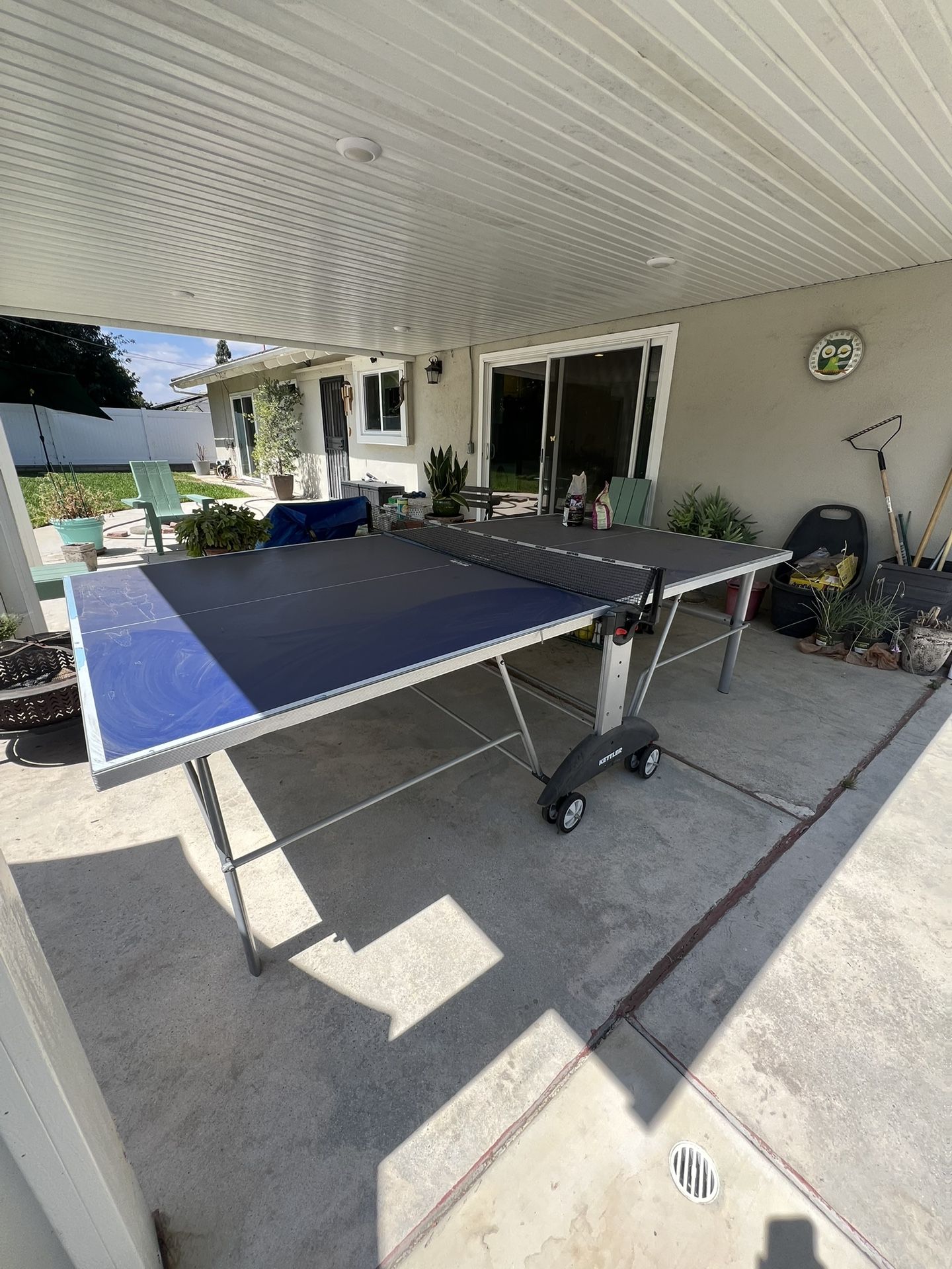 Free- Kettler Outdoor Ping Pong Table-ON HOLD FOR SOMEONE UNTIL FRIDAY 3:00