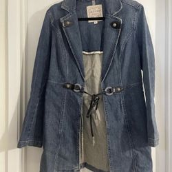 Brighton Demin Coat / Jean Jacket Size M