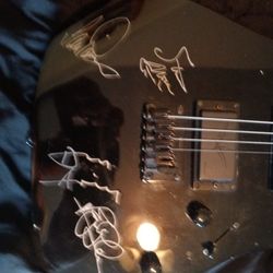 Signed By Deep Purple Ibanez GIO Guitar