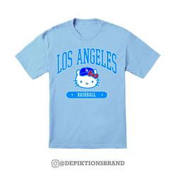 HK (College Font) Los Angeles Tee