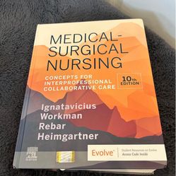 Medical Surgical Nursing 10th Ed:  Nursing Textbook 