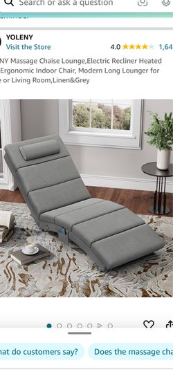 Massage/heated chair