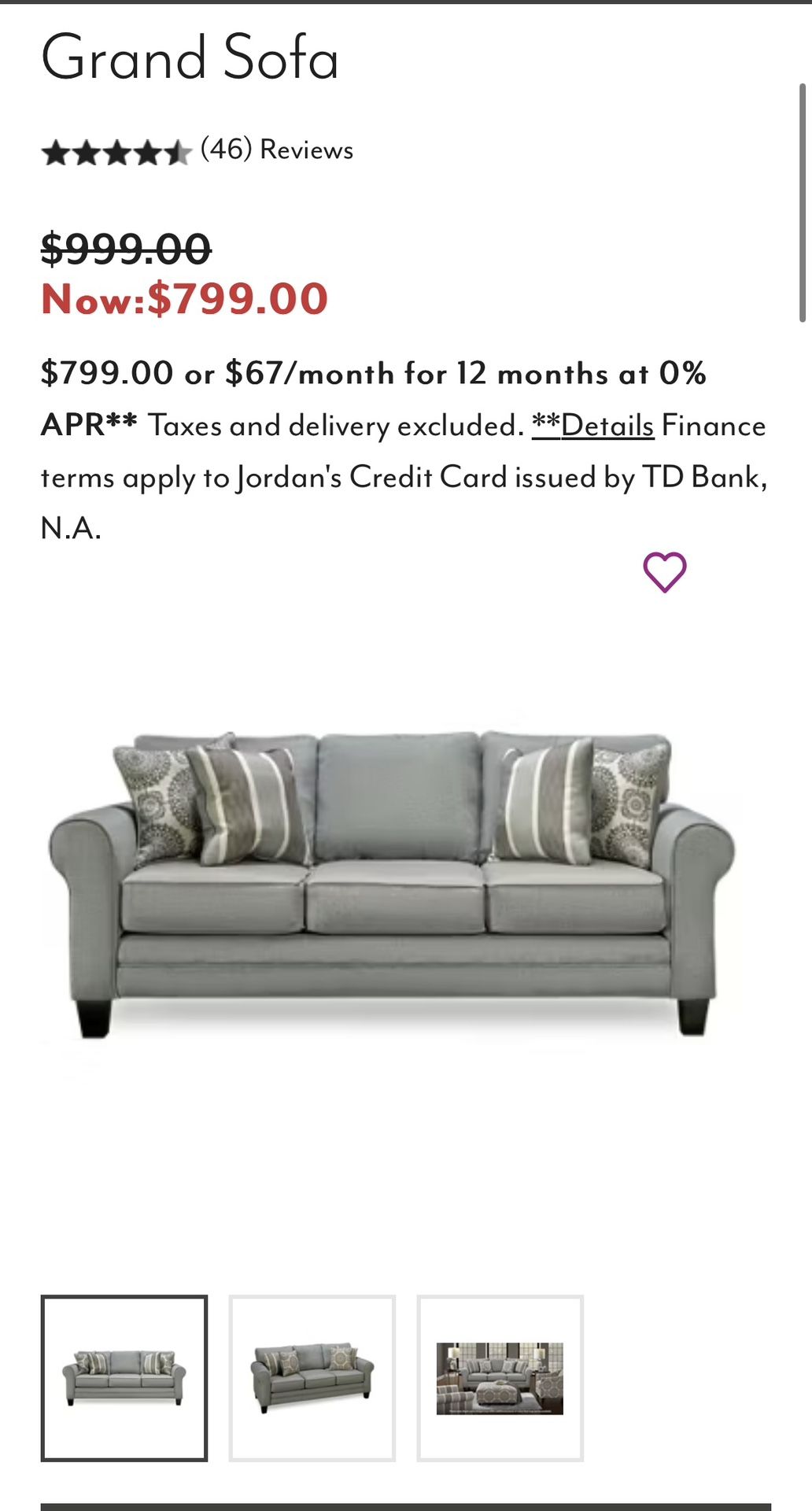 Multiple Furniture Sale