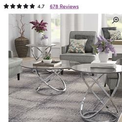 Coffe Table Set 3 PCs Barbieri 