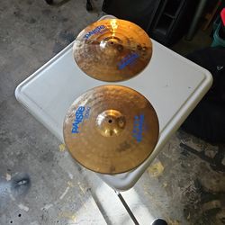 Paiste hi hat cymbals