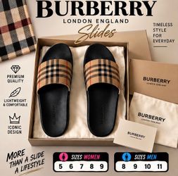 BURBERRYS SLIDES