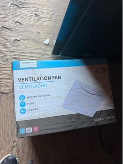 Bathroom exhaust fan