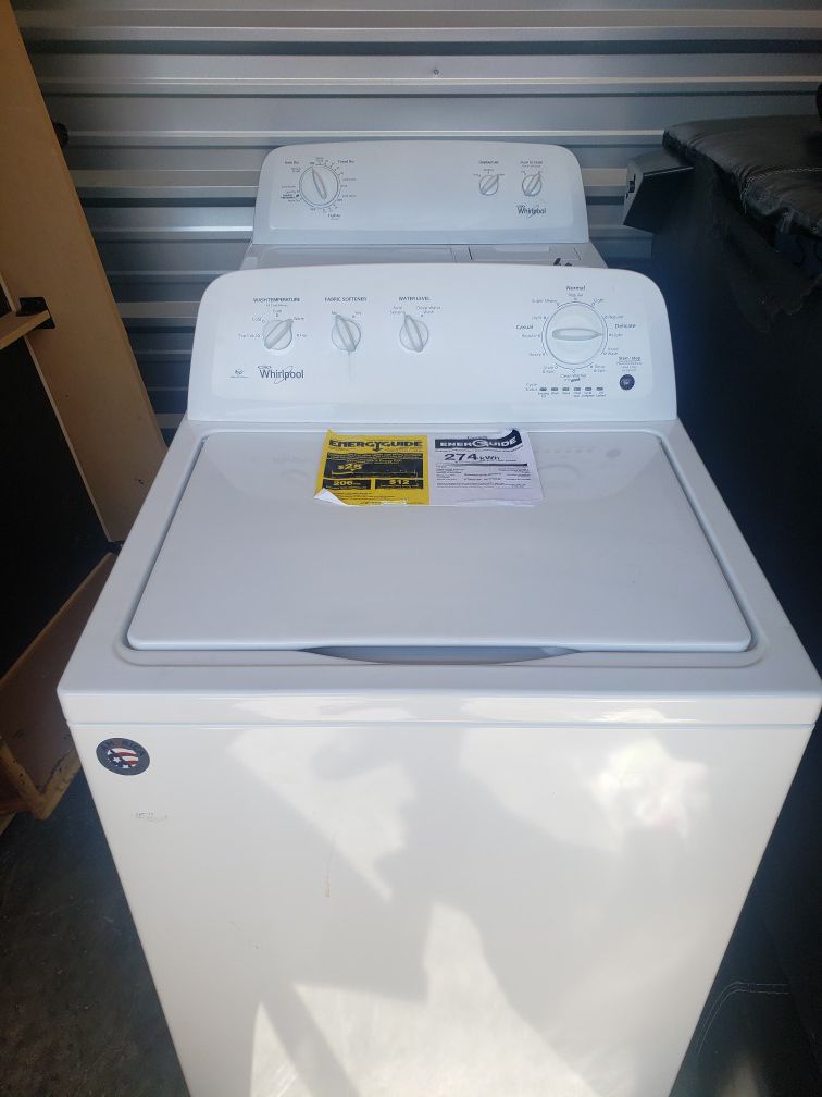 Whirlpool matching set Washer and dryer