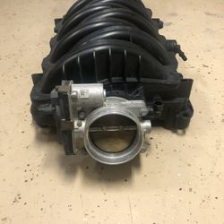 2020 Gmc Sierra 1500 Intake Manifold  With Throttle 