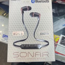 Sonar Wireless Earbuds With Mac