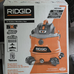 Ridgid 14 Gallon Wet/Dry Vacuum