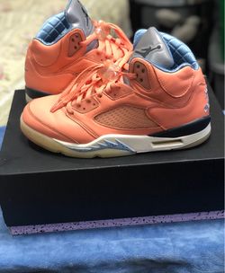 Size 9 men - Jordan 5 Retro x DJ Khaled Mid We The Best - Crimson Bliss